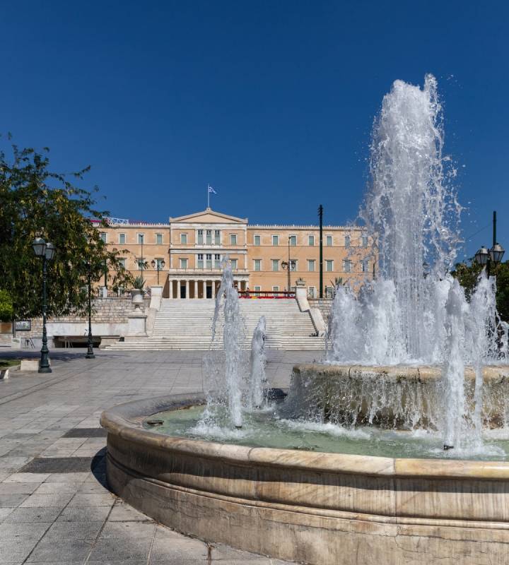 B. From central Athens (Syntagma): - Glyfada Stay - Glyfada Athens